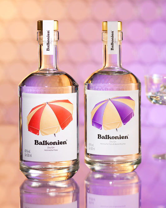 Balkonien® Dry Gin Set  – Heimische Flora & Beerenfrüchte