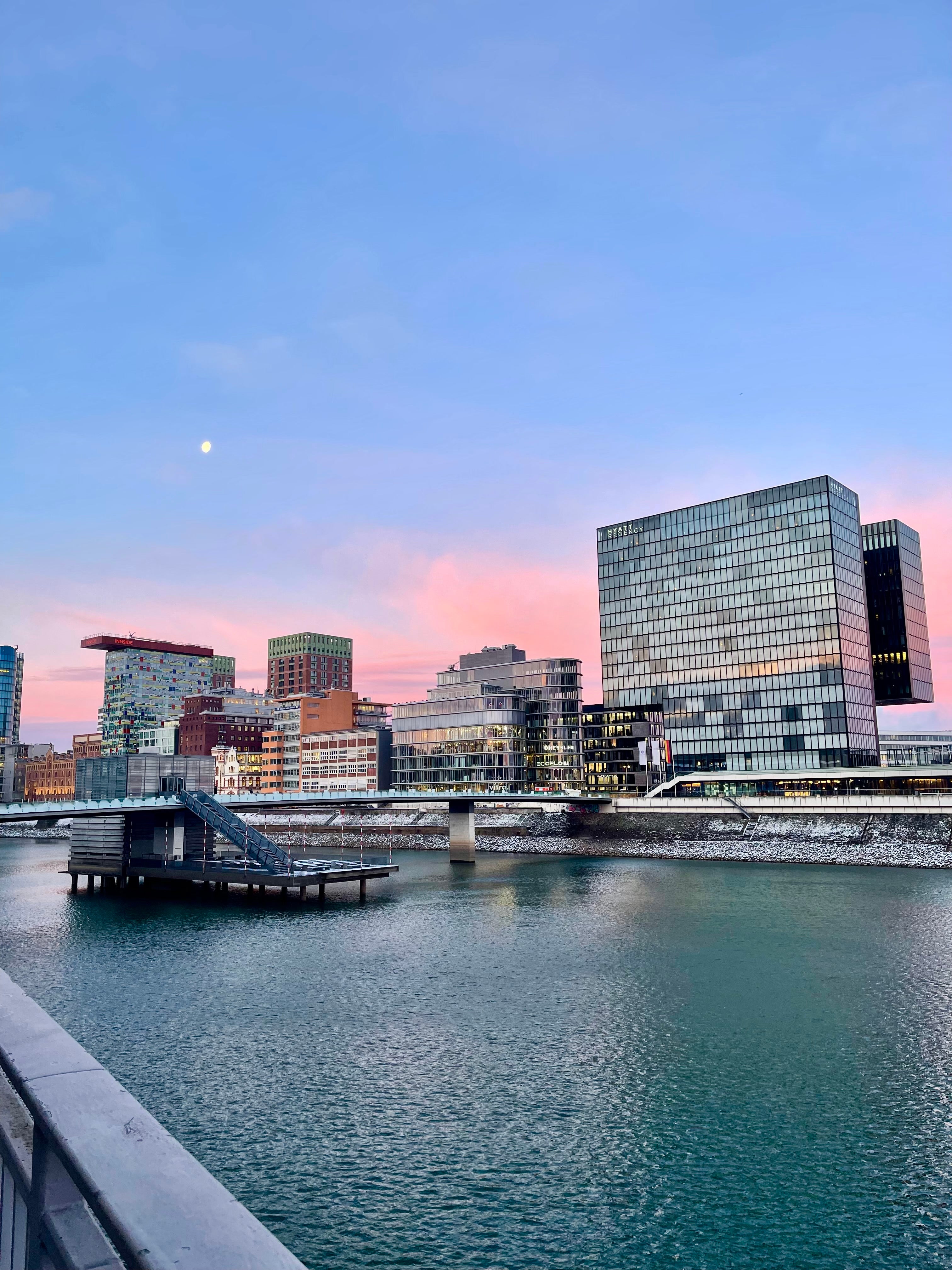 Hafen Skyline Düsseldorf